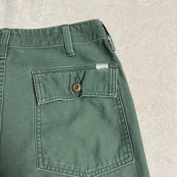 Mother Womens The Patch Pocket Private Ankle Pants Size 27 Roger That Green - Picture 9 of 14